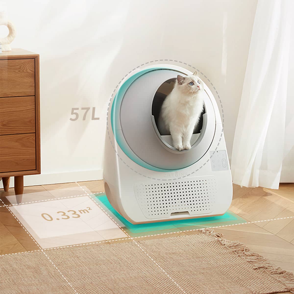 CATLINK PRO-X LUXURY CAT BOX intelligente selbstreinigende Katzentoilette